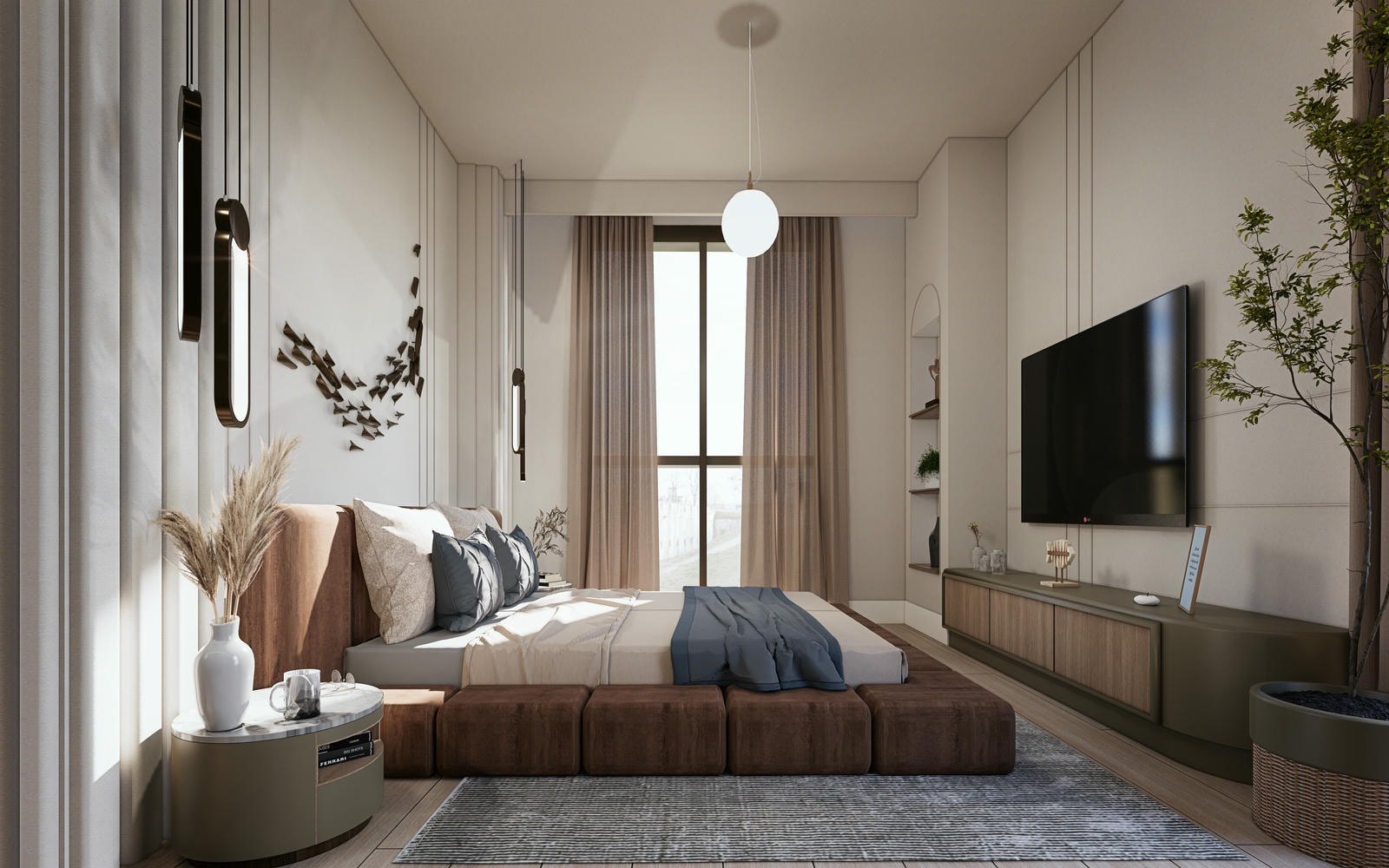 Göktürk Kemer Evleri bedroom