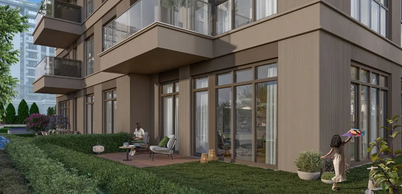 Hayat Flora ground-floor homes with private gardens
