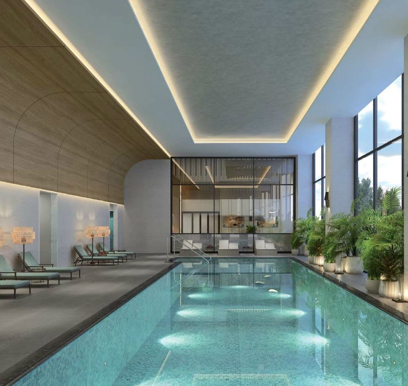Referans Beşiktaş residents' indoor swimming pool