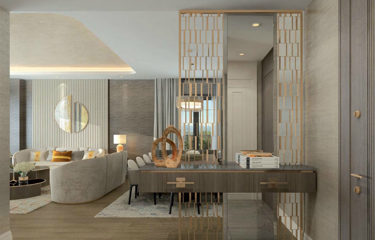 Referans Beşiktaş sample living and dining room