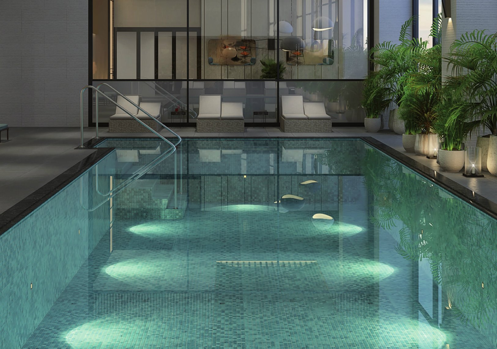 Referans Pendik residents' indoor swimming pool