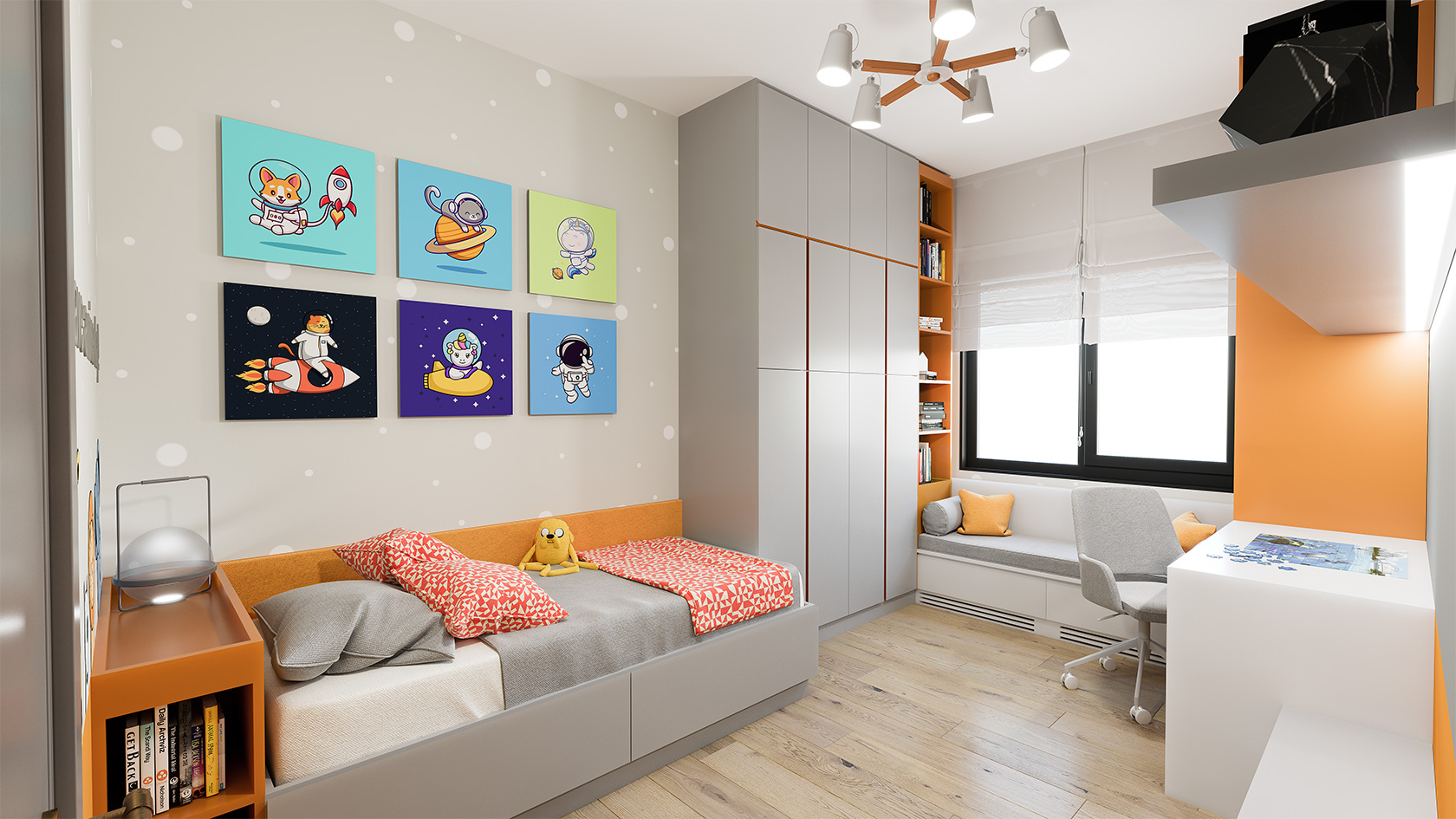 Tual Comfort children's bedroom