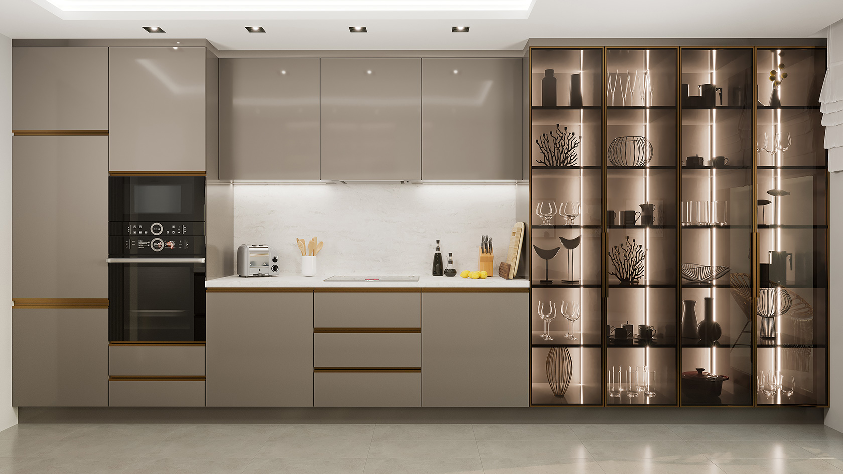 Tual Comfort fitted kitchen