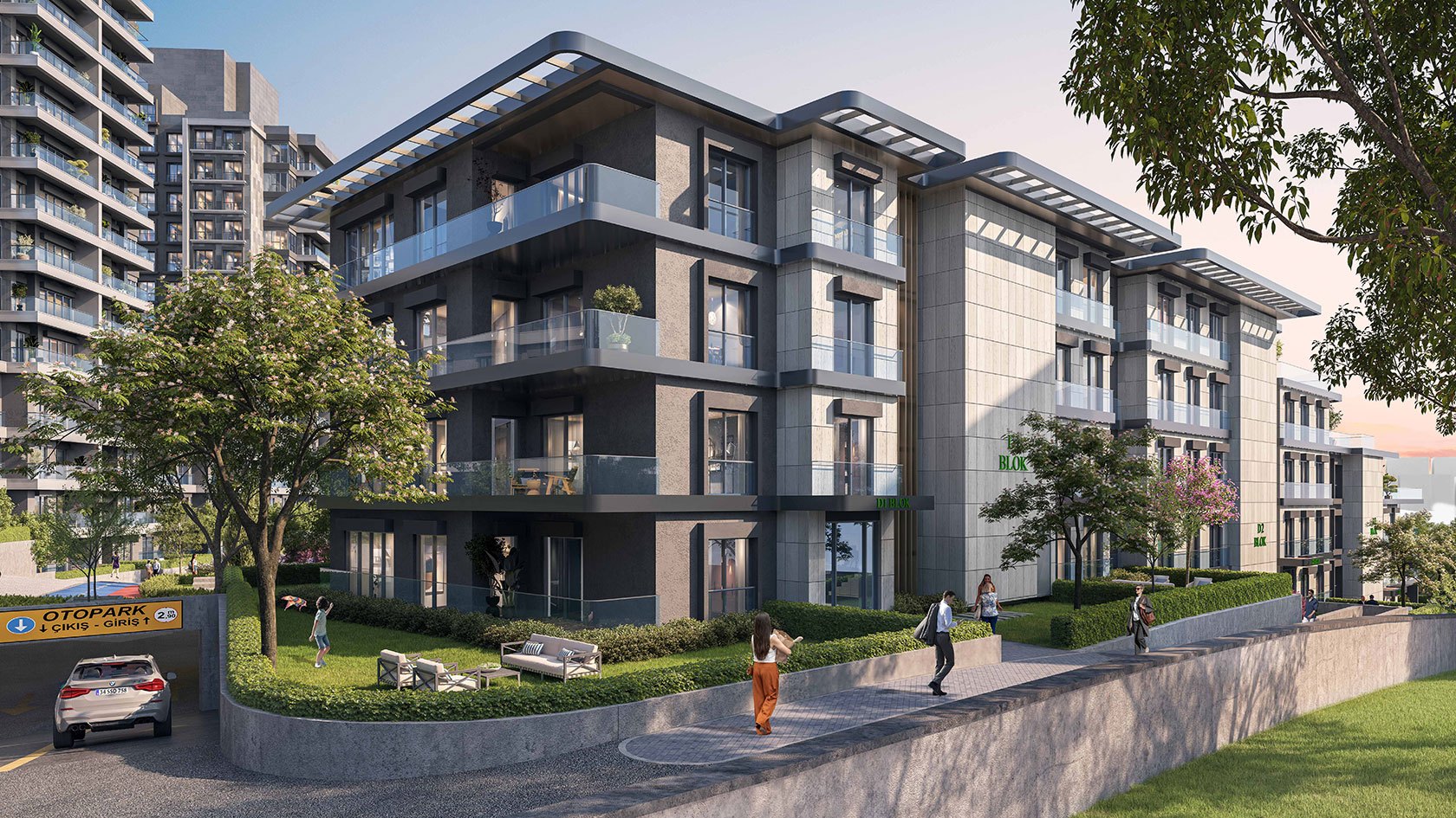 Vadi Panorama low-rise block with terraces